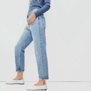 Everlane The Relaxed Straight Jeans Distressed NWT